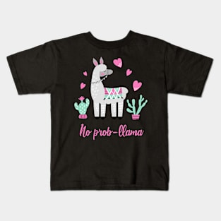 No Prob-llama Kids T-Shirt